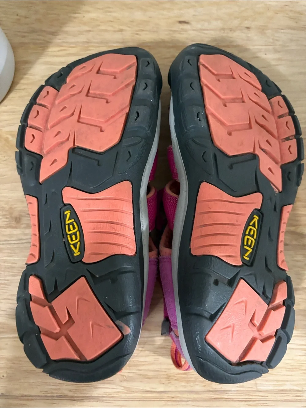 Keen Kids Pink and Coral Closed-Toe Water Shoes